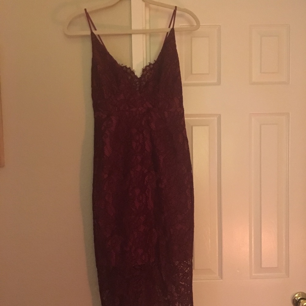 Bardot Lace Pencil Dress